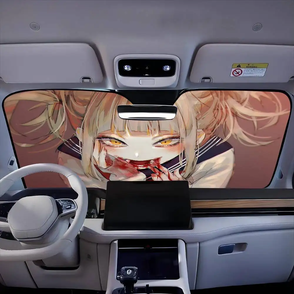 H-Hero Academia Himiko Toga Car SunShade Windshield Sun Shade Personalized Picture Block UV Rays Visor Protector
H-Hero Academia Himiko Toga Car SunShade Windshield Sun Shade Personalized Picture Block UV Rays Visor Protector