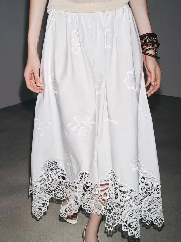 Модная удобная новая летняя юбка-миди, женская одежда, универсальная утягивающая юбка с вышивкой, длина 630304
Модная удобная новая летняя юбка-миди, женская одежда, универсальная утягивающая юбка с вышивкой, длина 630304