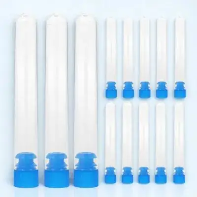 50Pcs Clear Plastic Test Tubes with Stoppers Durable Eco-Friendly Leak-Proof Portable Liquid Storage Containers for Travel
50Pcs Clear Plastic Test Tubes with Stoppers Durable Eco-Friendly Leak-Proof Portable Liquid Storage Containers for Travel