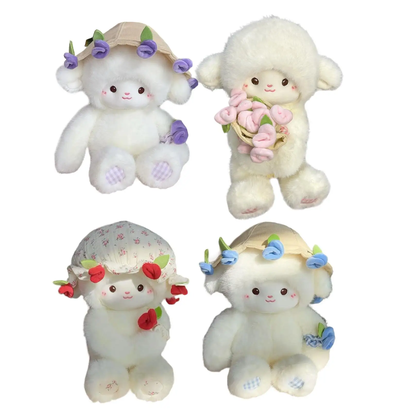 Sheep Plush Doll Toy Ornament Crafting Comfortable Cute Home Decoration Stuffed Animal Toy for Friend Bedroom Children's Day
Sheep Plush Doll Toy Ornament Crafting Comfortable Cute Home Decoration Stuffed Animal Toy for Friend Bedroom Children's Day