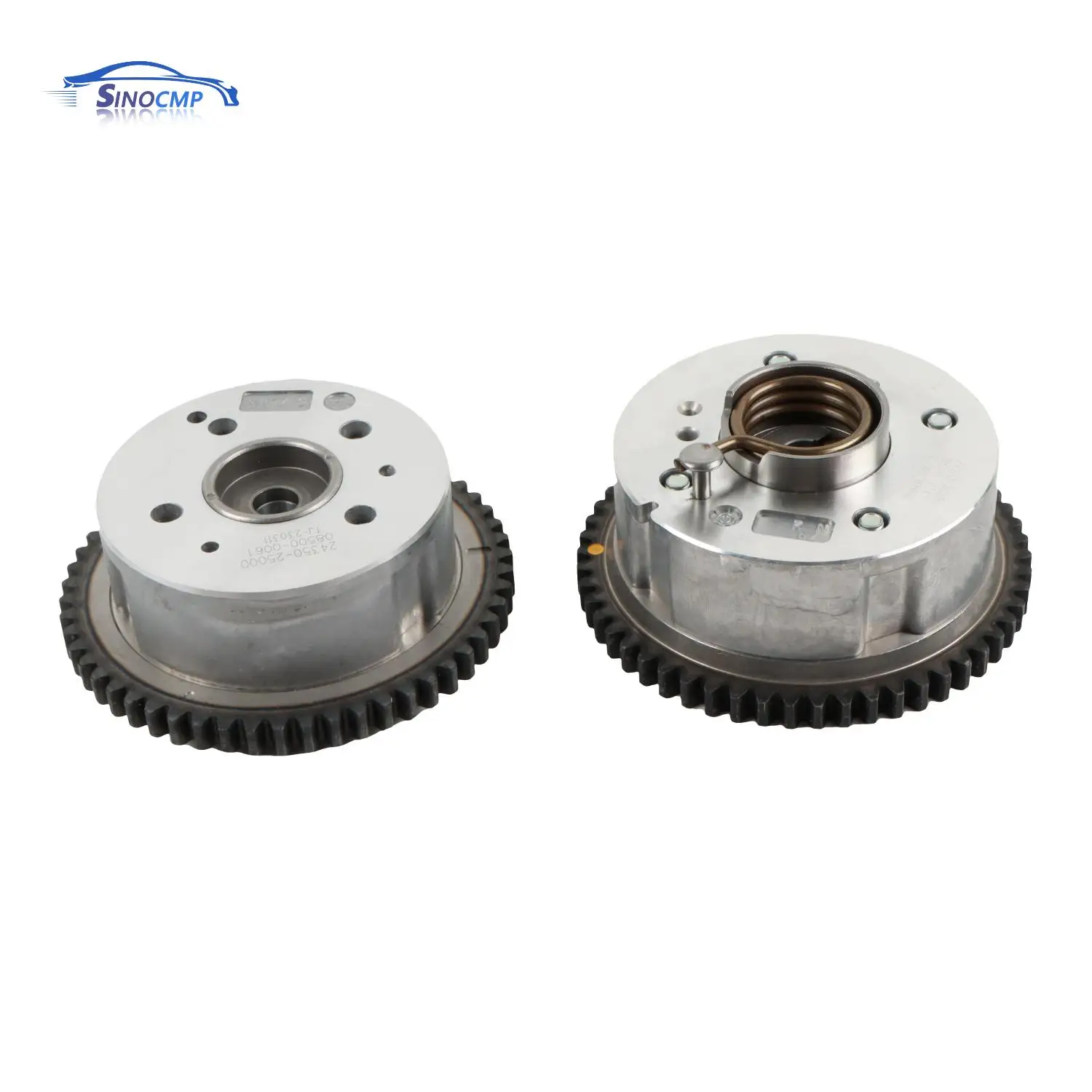 Intake Exhaust VVT Camshaft Timing Gear For 2008-2014 Hyundai Genesis Coupe Santa Fe Sonata Tucson Kia Forte Optima Rondo 2.4L
Intake Exhaust VVT Camshaft Timing Gear For 2008-2014 Hyundai Genesis Coupe Santa Fe Sonata Tucson Kia Forte Optima Rondo 2.4L