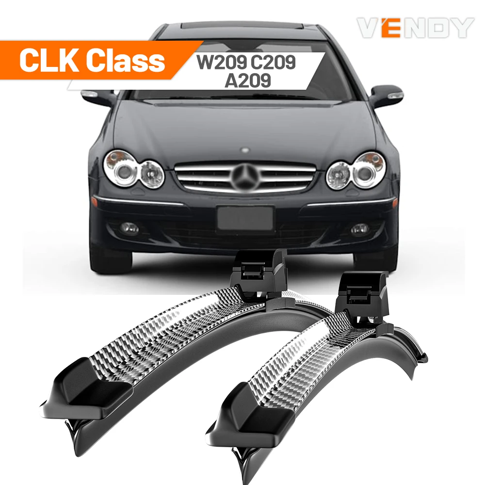 For Mercedes Benz CLK Class W209 C209 A209 2002-2009 2003 2004 2005 2006 2pcs Front Windshield Wiper Blades Windscreen Wipers
For Mercedes Benz CLK Class W209 C209 A209 2002-2009 2003 2004 2005 2006 2pcs Front Windshield Wiper Blades Windscreen Wipers