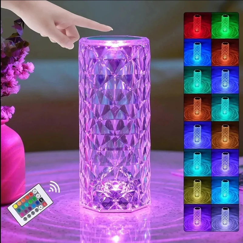 Настольная лампа, украшение стола, RGB ночники, сенсорный переключатель, пульт дистанционного управления, стеклянные лампы для дома, комнаты, светодиодные ночники
Настольная лампа, украшение стола, RGB ночники, сенсорный переключатель, пульт дистанционного управления, стеклянные лампы для дома, комнаты, светодиодные ночники