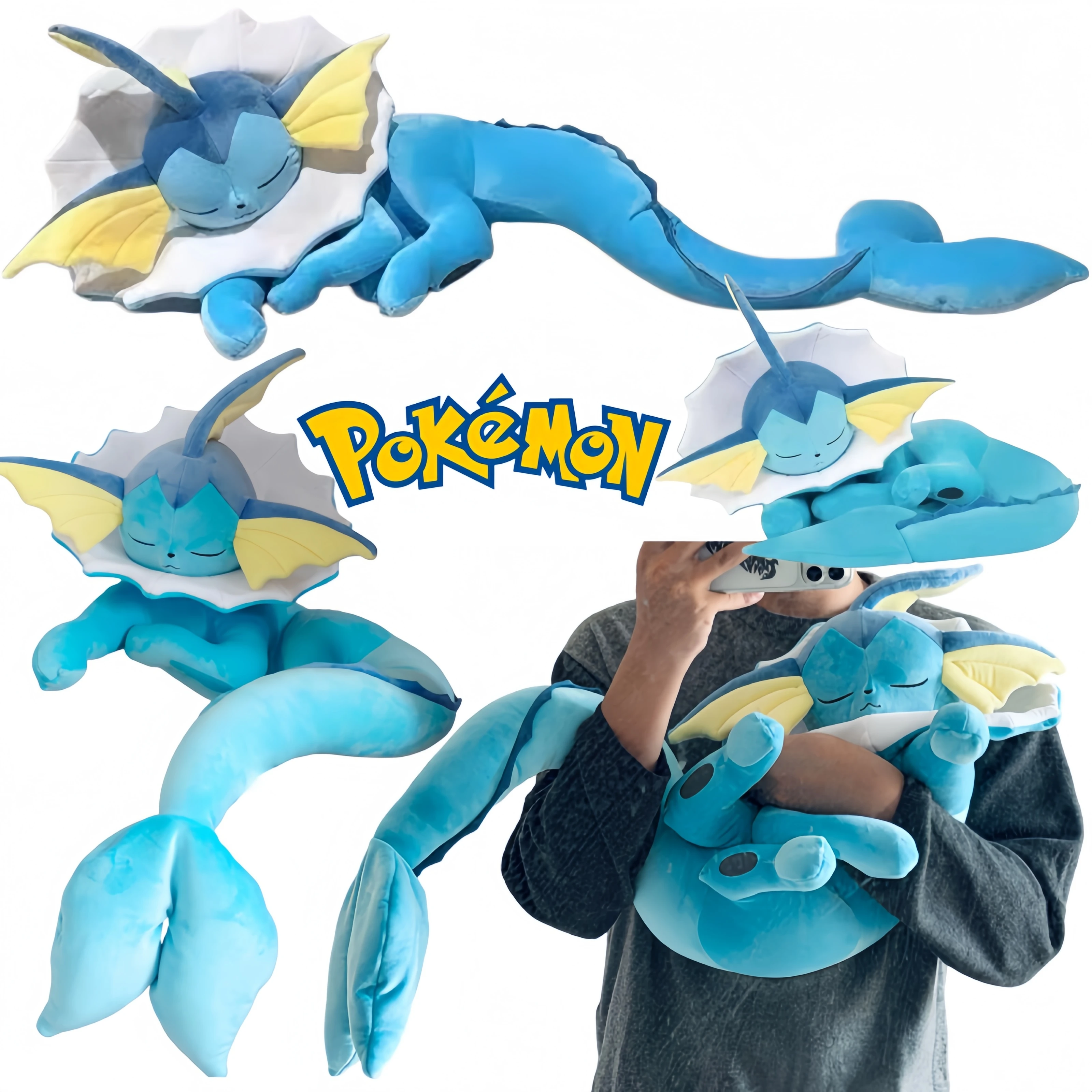 Pokemon Eevee Collection Evoli Sleep Plush Flareon Vaporeon Stuffed Doll Anime Espeon Umbreon Glaceon Leafeon Sylveon Toys Gift
Pokemon Eevee Collection Evoli Sleep Plush Flareon Vaporeon Stuffed Doll Anime Espeon Umbreon Glaceon Leafeon Sylveon Toys Gift