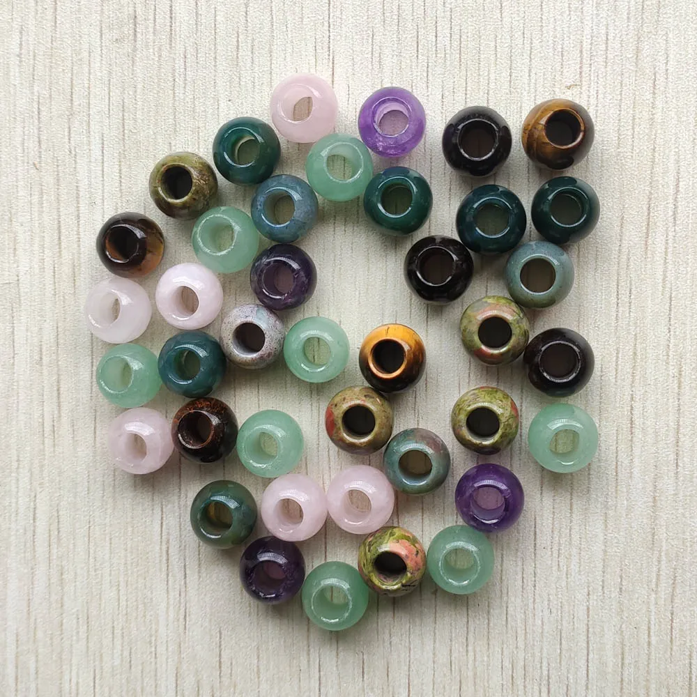 Fashion natural stone mixed round shape big hole Charms beads 12mm For Jewelry accessories making 30pcs wholesale free shipping
Fashion natural stone mixed round shape big hole Charms beads 12mm For Jewelry accessories making 30pcs wholesale free shipping