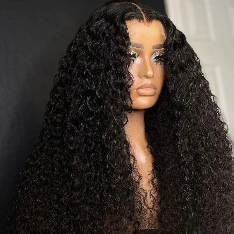 Soft 26Inch Long Glueless Natural Black Kinky Curly Lace Front Wig For Women With Baby Hair Synthetic Preplucked Daily
Soft 26Inch Long Glueless Natural Black Kinky Curly Lace Front Wig For Women With Baby Hair Synthetic Preplucked Daily