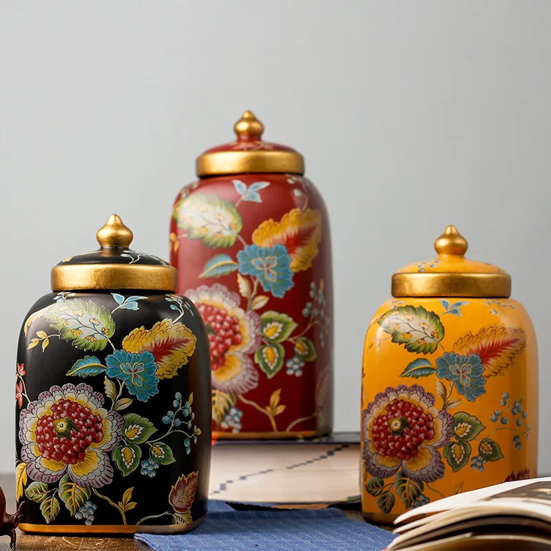 Керамическая банка для хранения, фарфоровая банка для хранения, аксессуары для дома, украшение, чайная банка, керамические декоративные изделия, винный шкаф
Керамическая банка для хранения, фарфоровая банка для хранения, аксессуары для дома, украшение, чайная банка, керамические декоративные изделия, винный шкаф