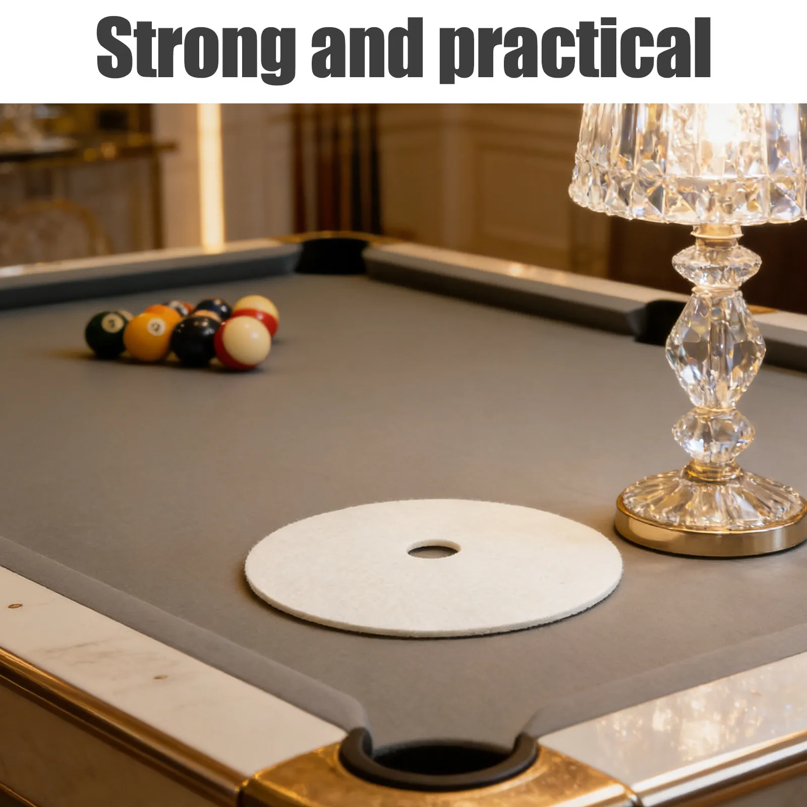 13.6 Inch Premium Wool Felt Billiard Ball Polishing Pad Replacement for Pool Ball Cleaning Machine - Efficient Shine Restoring
13.6 Inch Premium Wool Felt Billiard Ball Polishing Pad Replacement for Pool Ball Cleaning Machine - Efficient Shine Restoring