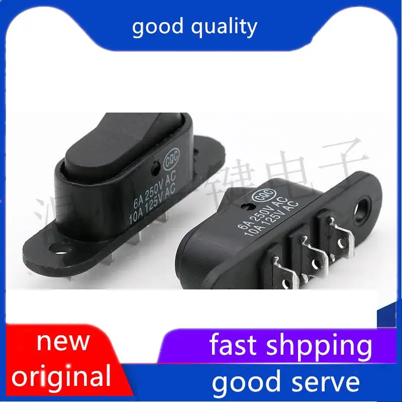 10pcs original new KCD-168 electric fryer household start ship type switch three pin rocker switch copper pin three pin two gear
10pcs original new KCD-168 electric fryer household start ship type switch three pin rocker switch copper pin three pin two gear