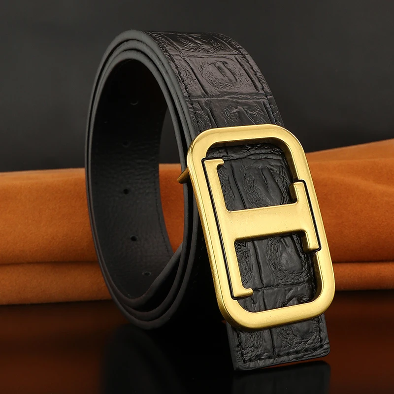 T letter buckle belt male 3.8cm wide cowskin Retro waist strap genuine leather high quality waistband fashion men
T letter buckle belt male 3.8cm wide cowskin Retro waist strap genuine leather high quality waistband fashion men
