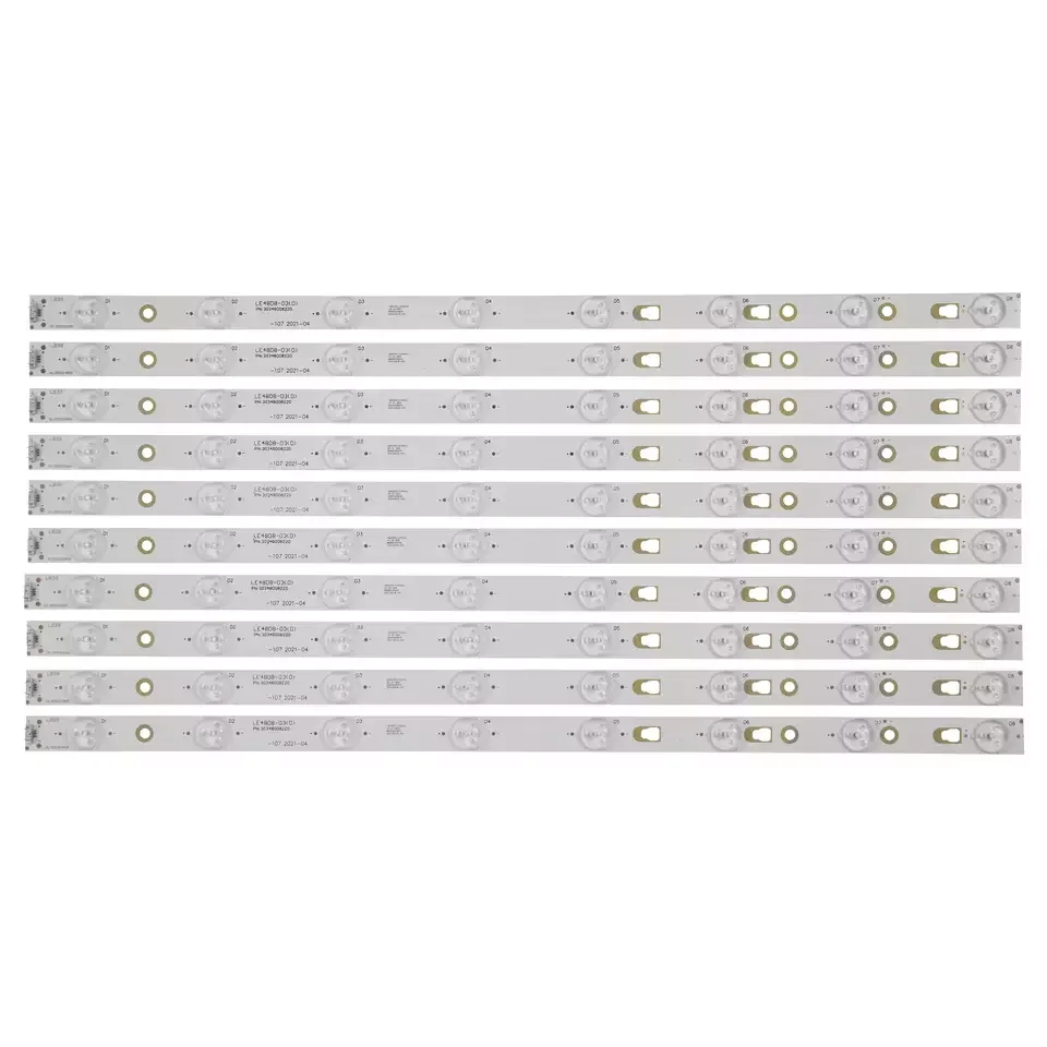 5kit LED backlight strip LE48D8-03(D) FOR LS48H310G, LE48U5000TF, LE48G520N, LE48B510 LE48U5000TF
5kit LED backlight strip LE48D8-03(D) FOR LS48H310G, LE48U5000TF, LE48G520N, LE48B510 LE48U5000TF