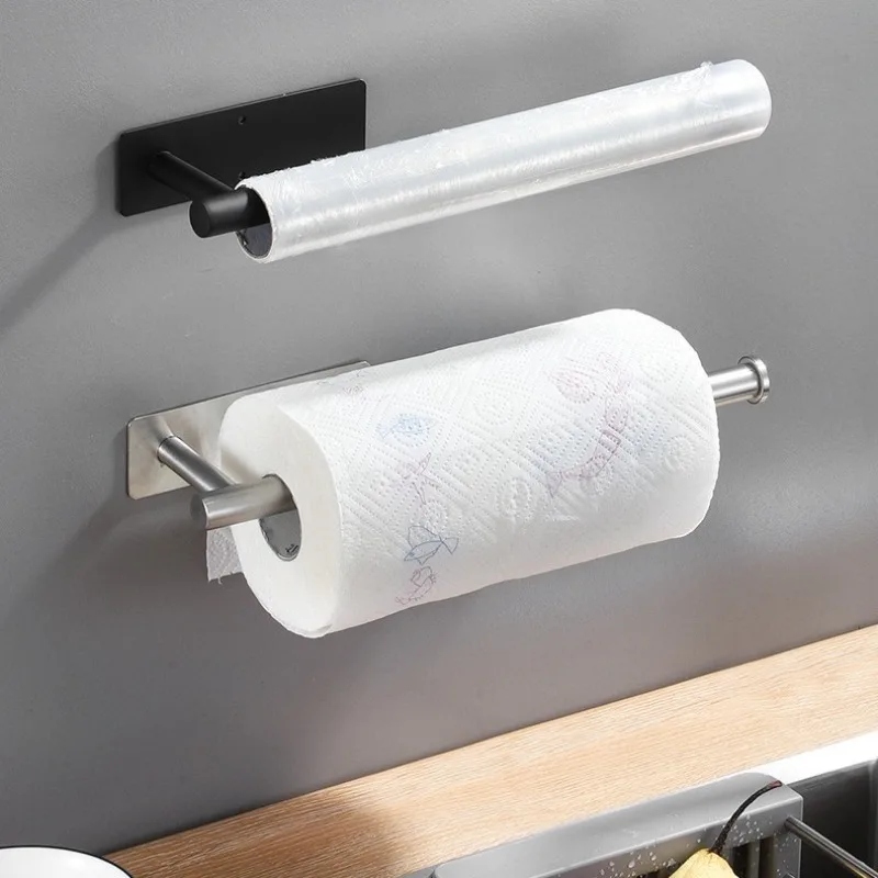 1PC Stainless Steel Kitchen Tissue Holder Non Perforated Cabinet Napkin Holder Cabinet Cling Film Holder Bathroom Towel Bar
1PC Stainless Steel Kitchen Tissue Holder Non Perforated Cabinet Napkin Holder Cabinet Cling Film Holder Bathroom Towel Bar