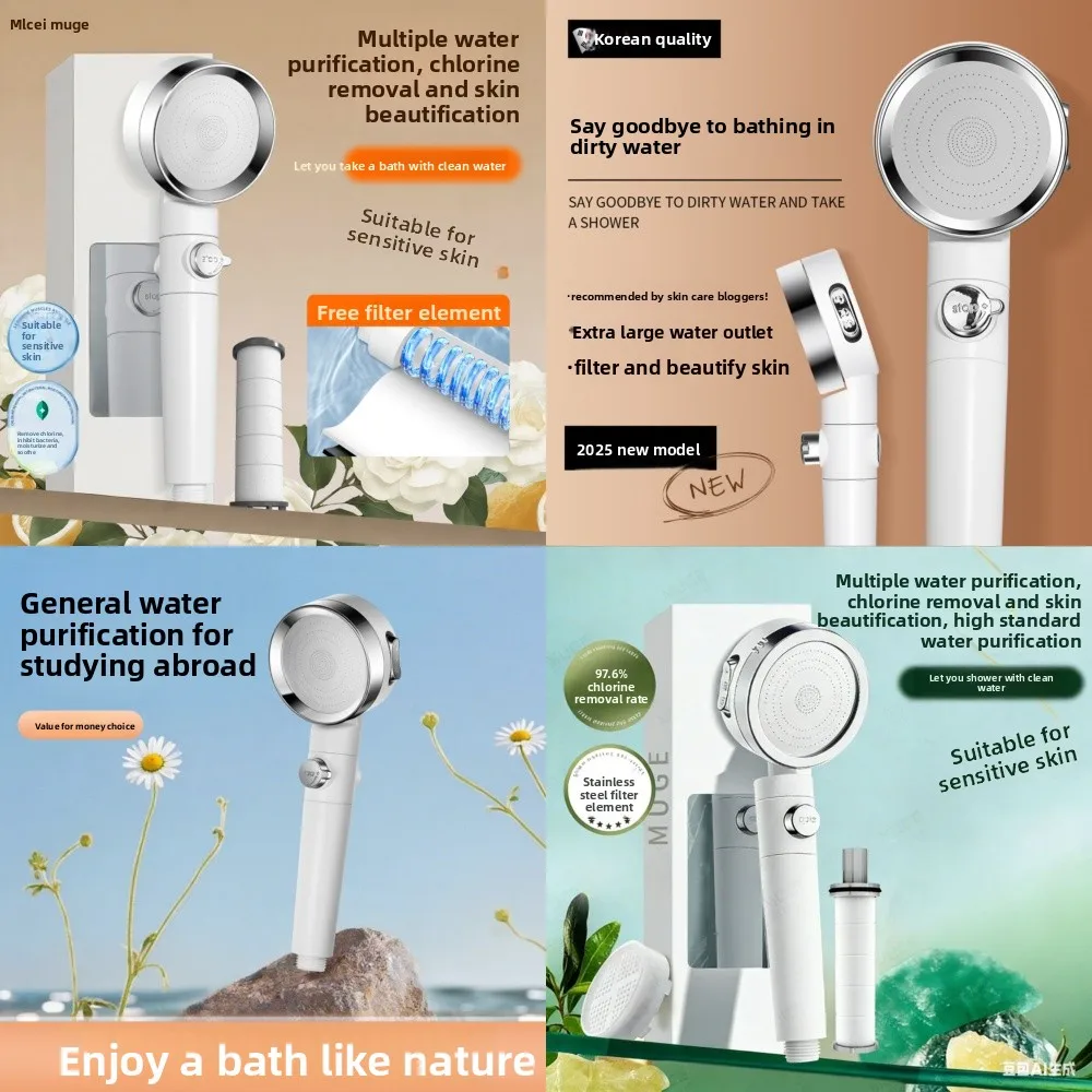 Душевая лейка высокого давления с фильтром и картриджем для удаления хлора для ухода за кожей, купания и системы очистки воды
Душевая лейка высокого давления с фильтром и картриджем для удаления хлора для ухода за кожей, купания и системы очистки воды