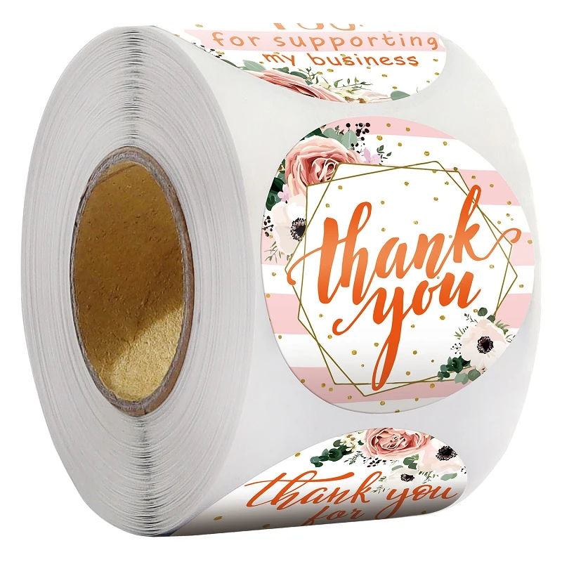 1inch Novel Floral Orange Thank You Stickers Circle Adhesive Order Business Sealing Labels for Crafts Handmade Gift Decoration
1inch Novel Floral Orange Thank You Stickers Circle Adhesive Order Business Sealing Labels for Crafts Handmade Gift Decoration