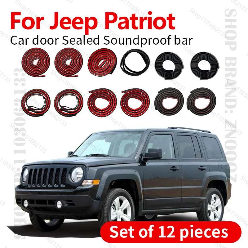 For Jeep Patriot MK74 Car Door Seal Strip Rubber Double Layer Sealing Protector Soundproof Strip Dustproof Seal Strip 12PCS Set
For Jeep Patriot MK74 Car Door Seal Strip Rubber Double Layer Sealing Protector Soundproof Strip Dustproof Seal Strip 12PCS Set