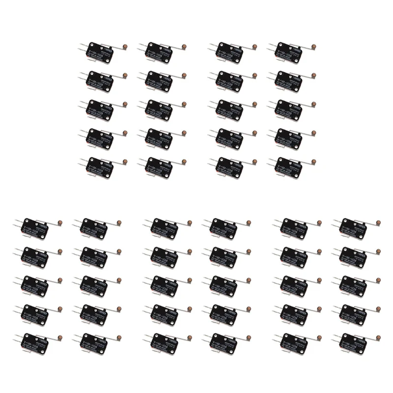 【Must-Haves】50 Pcs Micro-Limit Switch Long Hinge Roller Lever Arm Snap Action LOT
【Must-Haves】50 Pcs Micro-Limit Switch Long Hinge Roller Lever Arm Snap Action LOT