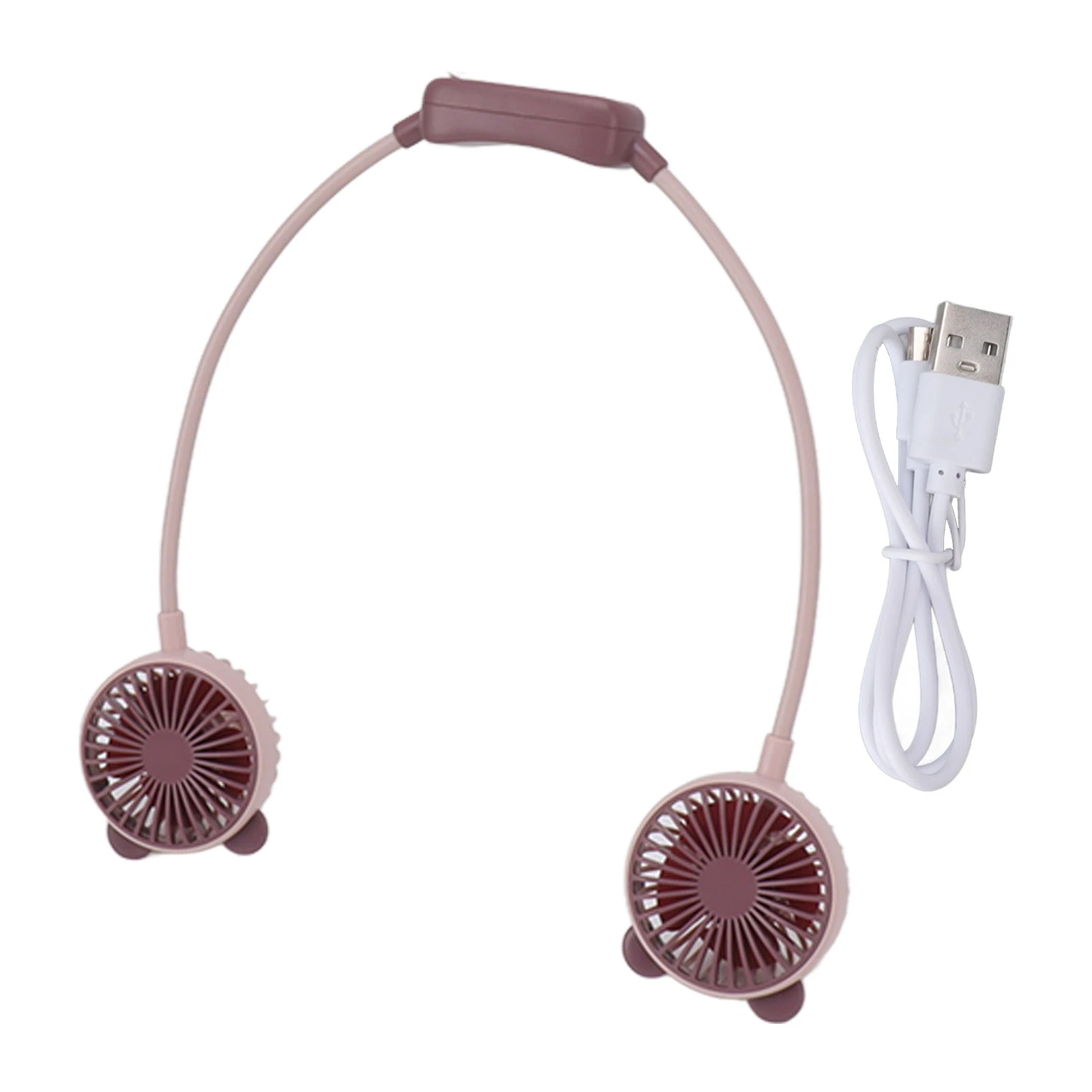 Portable Neck Fan Dual Head Bendable Wearable USB Rechargeable Hand Free Mini Hanging Fan for Office Travel
Portable Neck Fan Dual Head Bendable Wearable USB Rechargeable Hand Free Mini Hanging Fan for Office Travel
