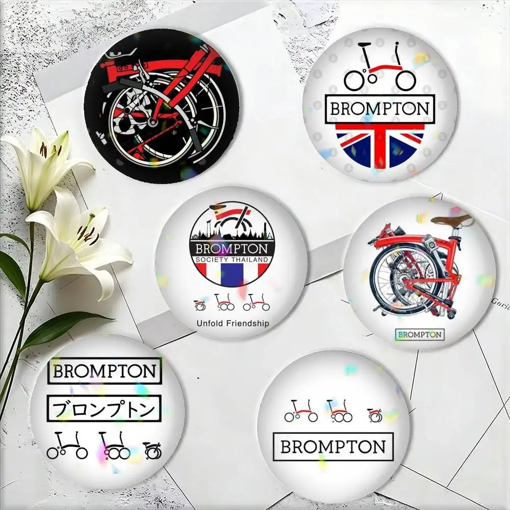 B-Brompton LOGO-O 25 32 44 58 75mm Badges Personalized Round Brooches Pins Accessory Gift
B-Brompton LOGO-O 25 32 44 58 75mm Badges Personalized Round Brooches Pins Accessory Gift