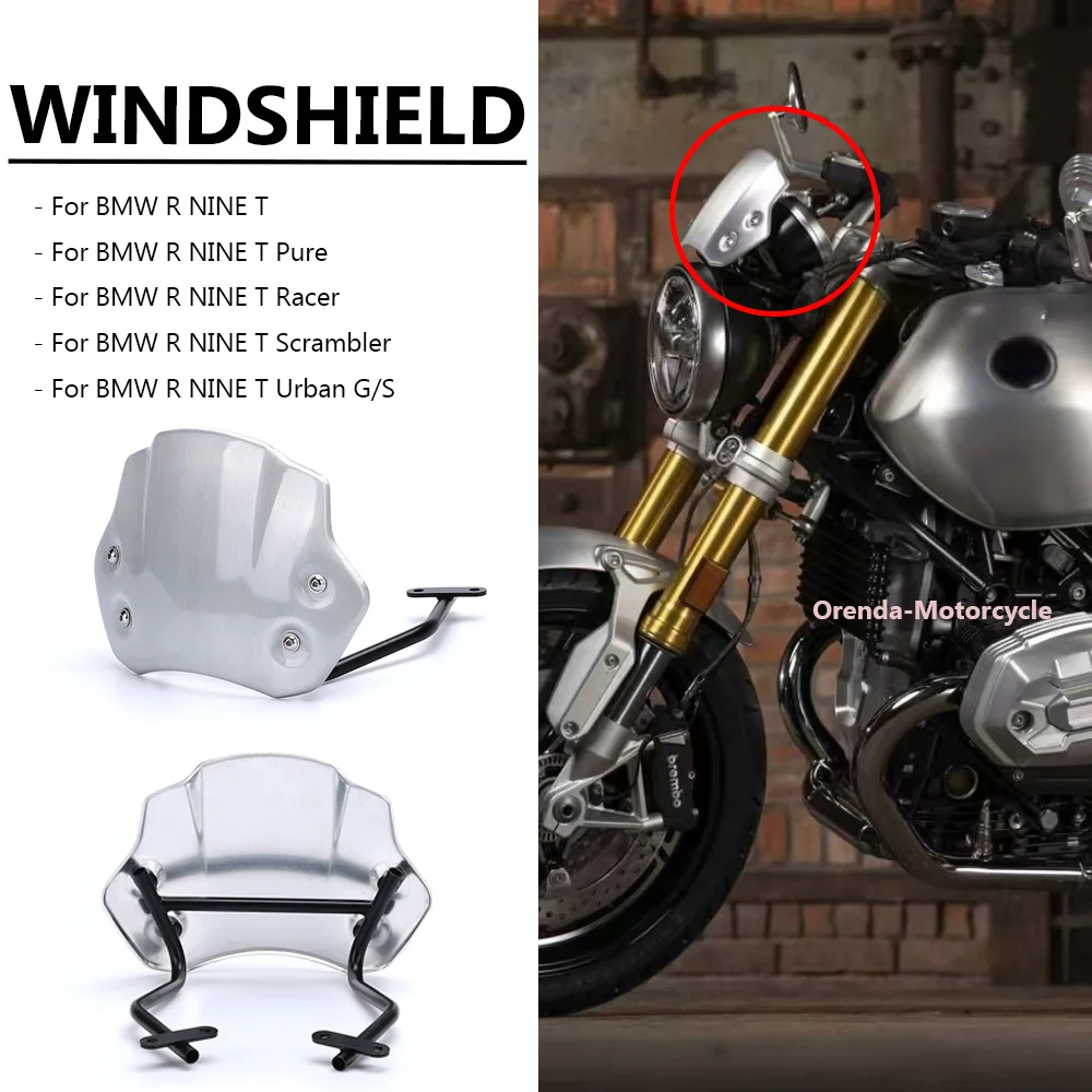 Windscreen Fairing Viser Visor Wind Deflectors Windshield New Motorcycle For BMW R9T RNINET R NineT Pure Racer R NINE T Sports
Windscreen Fairing Viser Visor Wind Deflectors Windshield New Motorcycle For BMW R9T RNINET R NineT Pure Racer R NINE T Sports