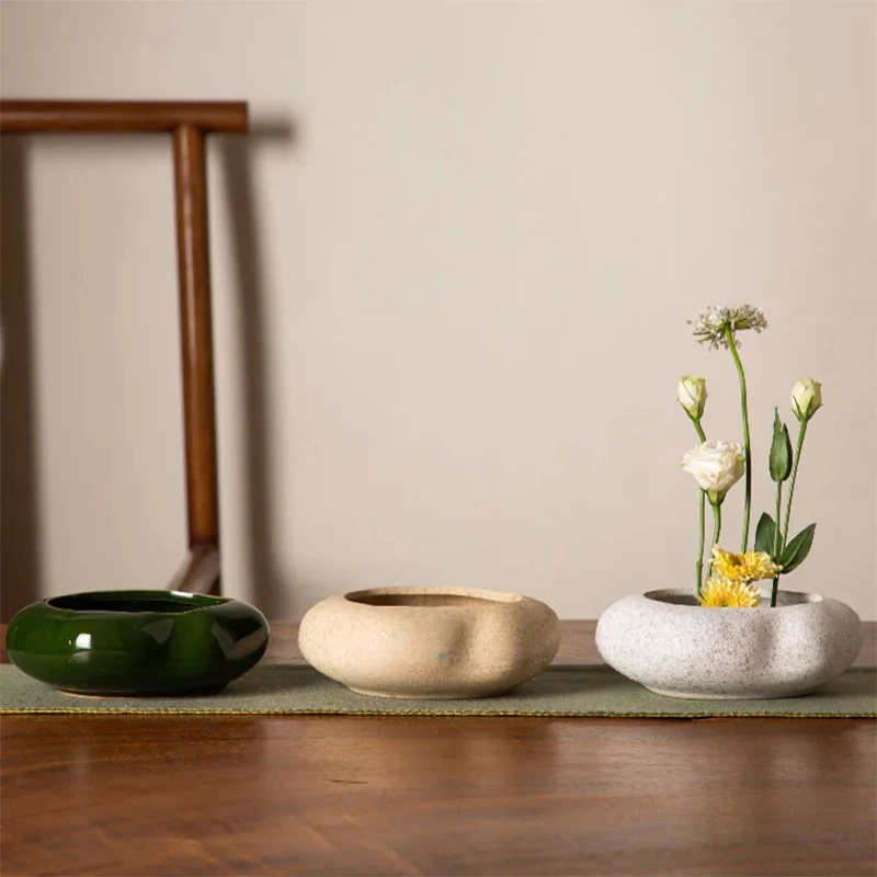 1 Set Japanese Ceramic Flower Arrangement Flower Fixed Tools Ikebana Kenzan Holder Zen Desk Home Decor Fixed Base Floral Tool
1 Set Japanese Ceramic Flower Arrangement Flower Fixed Tools Ikebana Kenzan Holder Zen Desk Home Decor Fixed Base Floral Tool