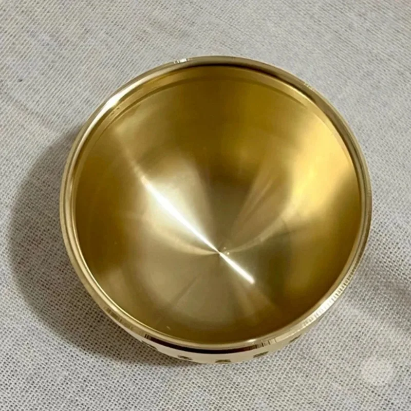 Gold Feng Shui Hundred Blessings Bowl Fine Workmanship Meaningful Gifts Copper Materials Exquisite Mini 6CM
Gold Feng Shui Hundred Blessings Bowl Fine Workmanship Meaningful Gifts Copper Materials Exquisite Mini 6CM