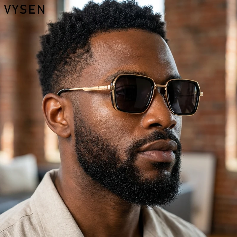 Steampunk Square Polarized Sunglasses Men 2026 Luxury Brand Vintage Metal Frame Change Color Sun Glasses For Male Outdoor Shades
Steampunk Square Polarized Sunglasses Men 2026 Luxury Brand Vintage Metal Frame Change Color Sun Glasses For Male Outdoor Shades