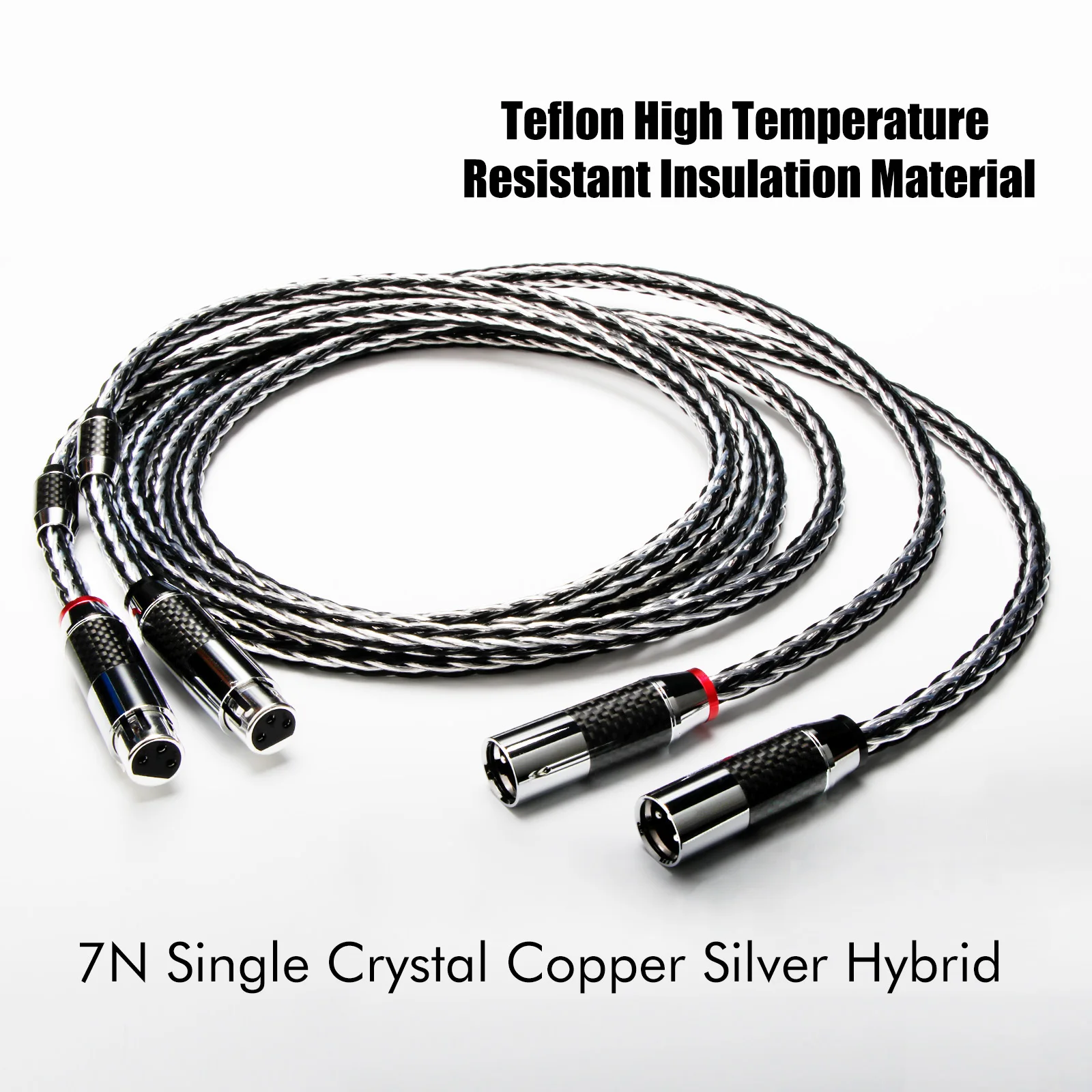 Preffair HiFi L318 1Pair OFC Copper Hi-End XLR cable Audio 3PIN XLR Cable with Rhodium plated plug Balanced Wire for DAC CD
Preffair HiFi L318 1Pair OFC Copper Hi-End XLR cable Audio 3PIN XLR Cable with Rhodium plated plug Balanced Wire for DAC CD