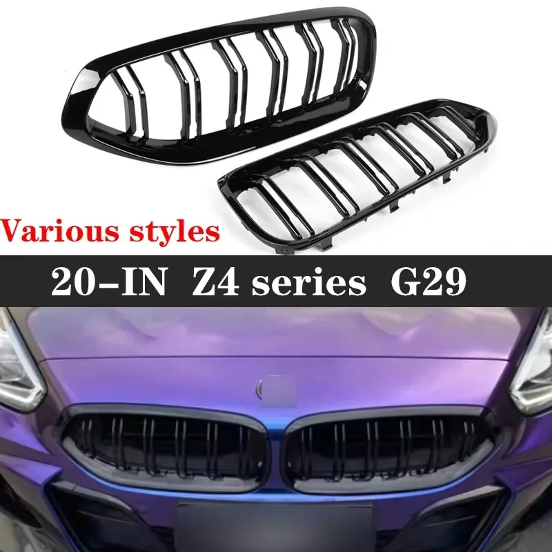 for BMW Z4 Series G29 2019+ black Tri-color Styling Car Front Kidney Grill Drive Bumper Grille Mesh ABS Car Accessories
for BMW Z4 Series G29 2019+ black Tri-color Styling Car Front Kidney Grill Drive Bumper Grille Mesh ABS Car Accessories
