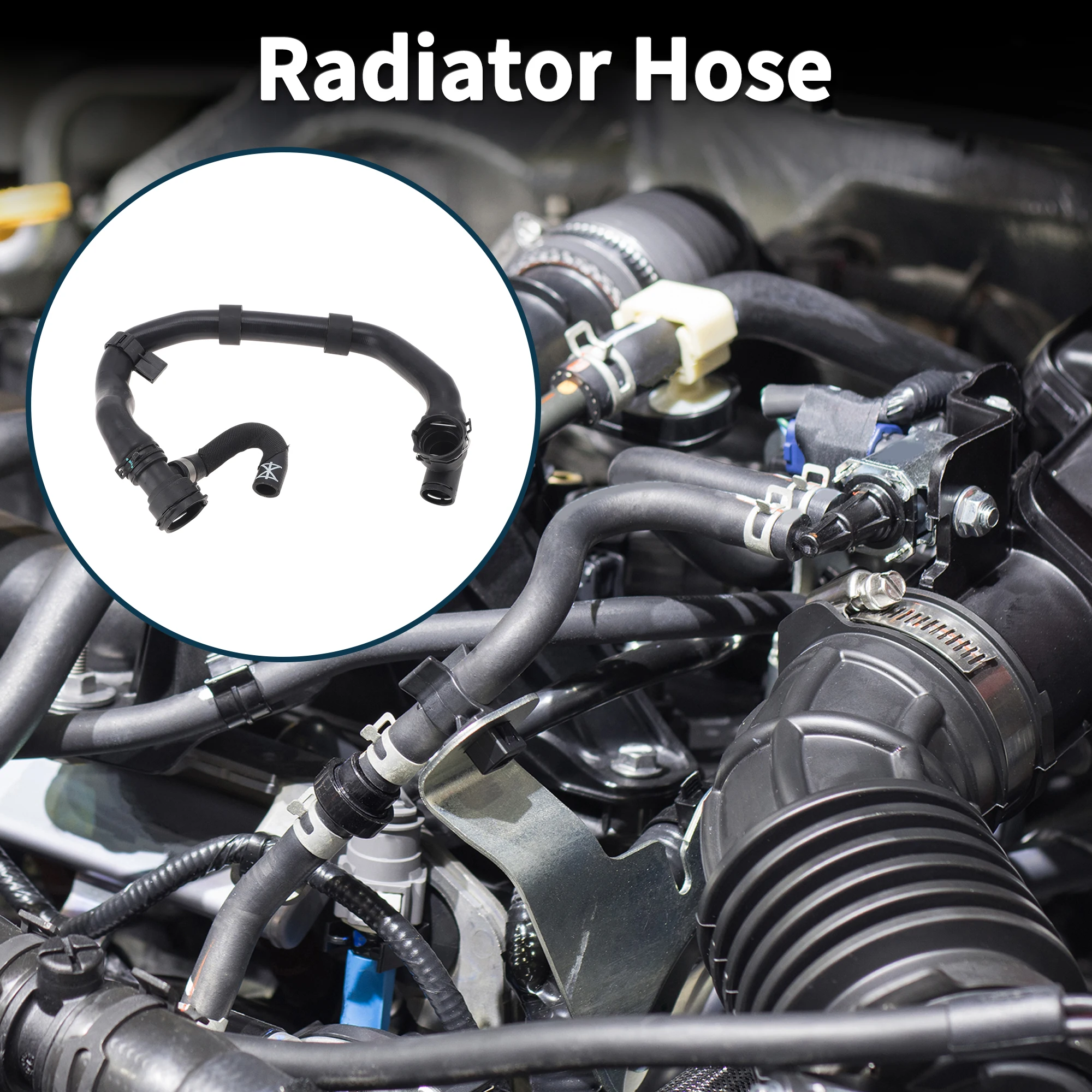 UXCELL Radiator Hose for Volkswagen Golf 2015-2018 No.5Q0122051AN Plastic Coolant Pipe
UXCELL Radiator Hose for Volkswagen Golf 2015-2018 No.5Q0122051AN Plastic Coolant Pipe