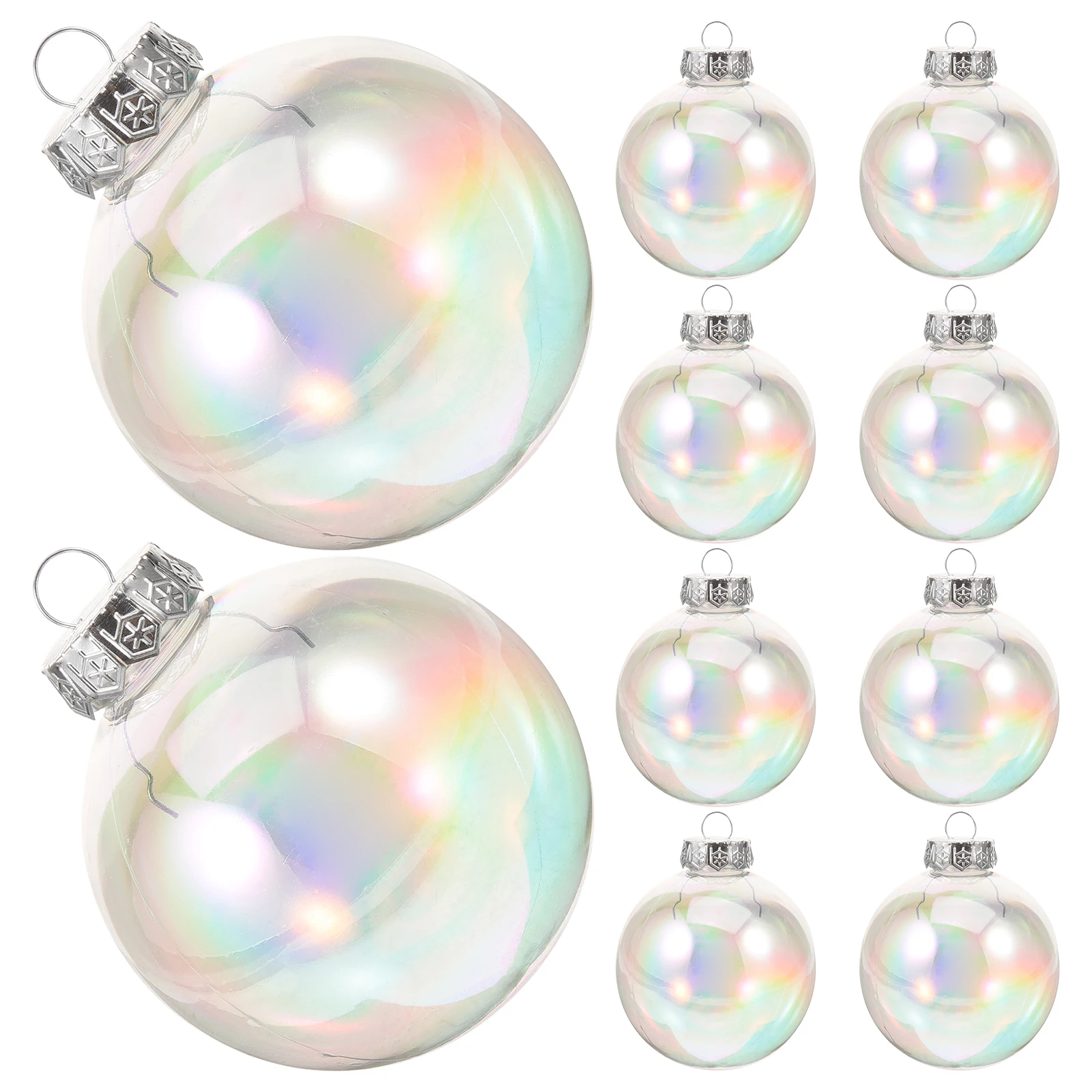 10pcs Christmas Decoration Balls 8cm PET Transparent Hollow naments for Tree Party Home Wedding School Celebrations Christmas
10pcs Christmas Decoration Balls 8cm PET Transparent Hollow naments for Tree Party Home Wedding School Celebrations Christmas