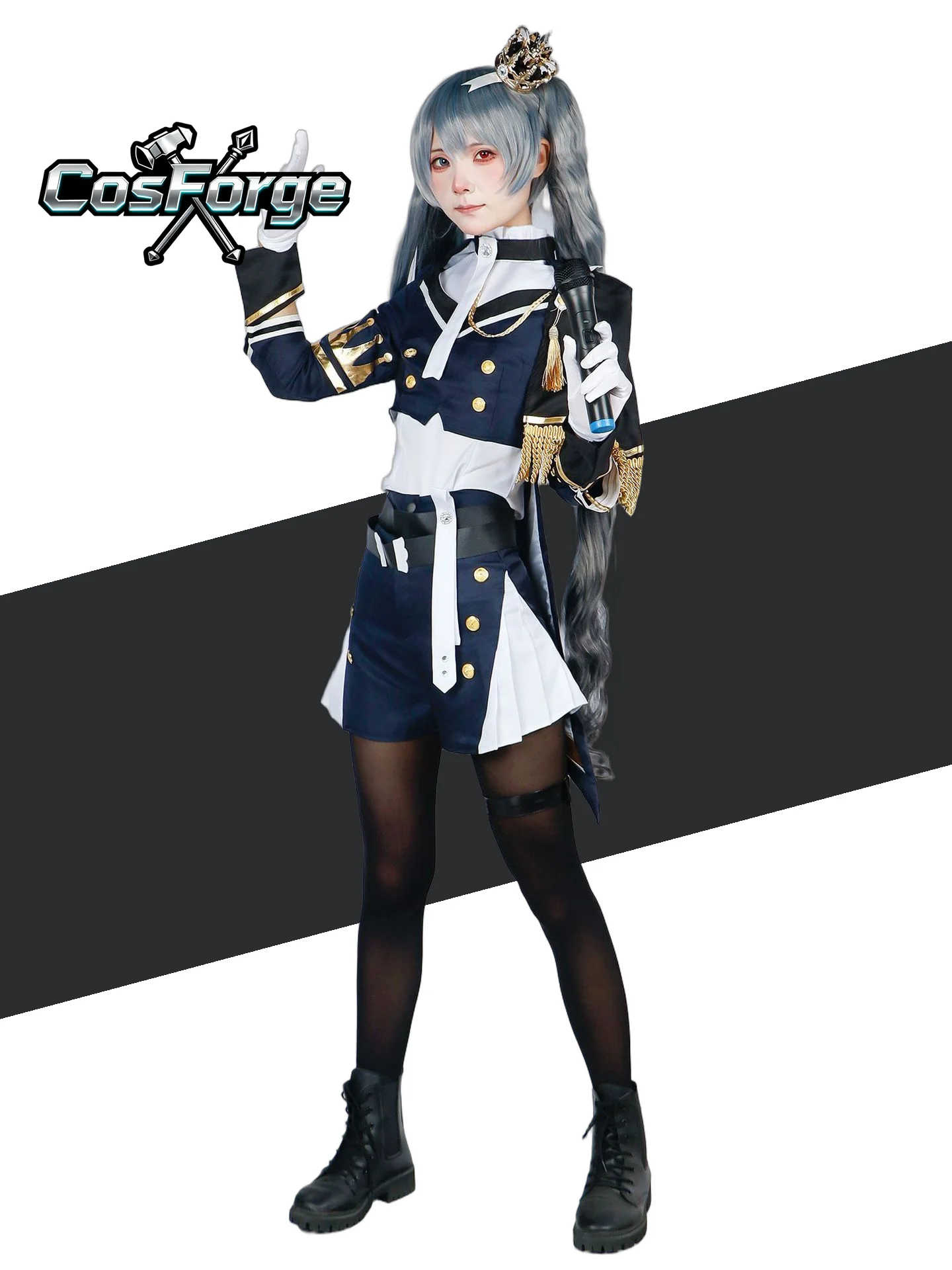 Mist City Military Uniform Cosplay Costume World Project Colorful Stage Virtual Idol Anime Performance for Women
Mist City Military Uniform Cosplay Costume World Project Colorful Stage Virtual Idol Anime Performance for Women