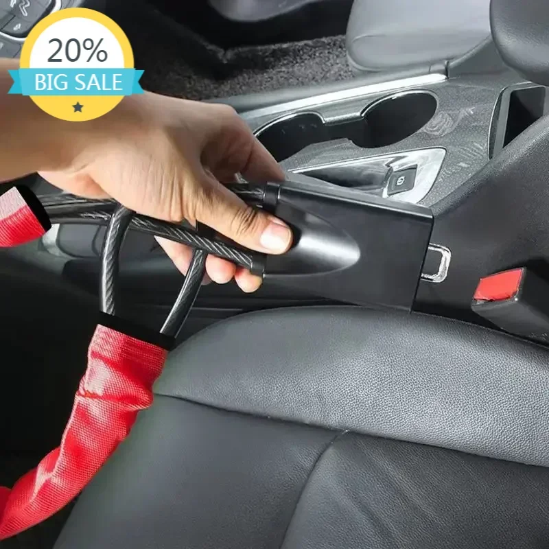 Car Steering Wheel Steel LockSeat Belt Anti-theft Lock with 2 KeysAnti-theft device easy to installFits most cars SUVs
Car Steering Wheel Steel LockSeat Belt Anti-theft Lock with 2 KeysAnti-theft device easy to installFits most cars SUVs