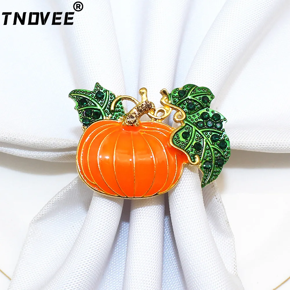 4Pcs Thanksgiving Halloween Pumpkin Napkin Holders Spider Napkin Rings for Thanksgiving Holiday Halloween Wedding Decor ERH138
4Pcs Thanksgiving Halloween Pumpkin Napkin Holders Spider Napkin Rings for Thanksgiving Holiday Halloween Wedding Decor ERH138
