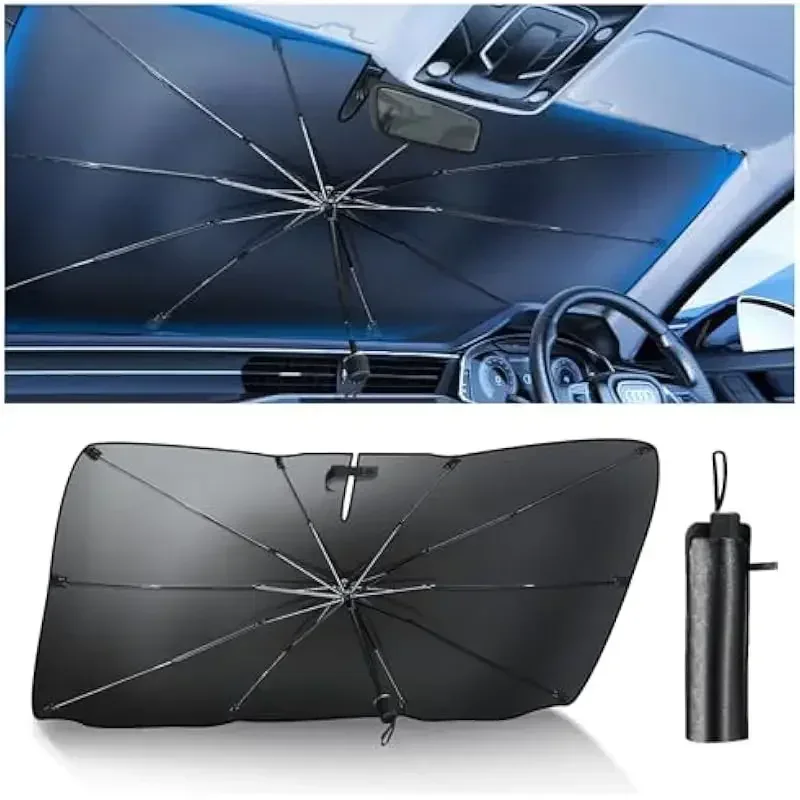 Car Sun Shade Protector Parasol Car Front Window Sunshade Cover Interior Windshield Cover Protection Windscreen Accessories
Car Sun Shade Protector Parasol Car Front Window Sunshade Cover Interior Windshield Cover Protection Windscreen Accessories