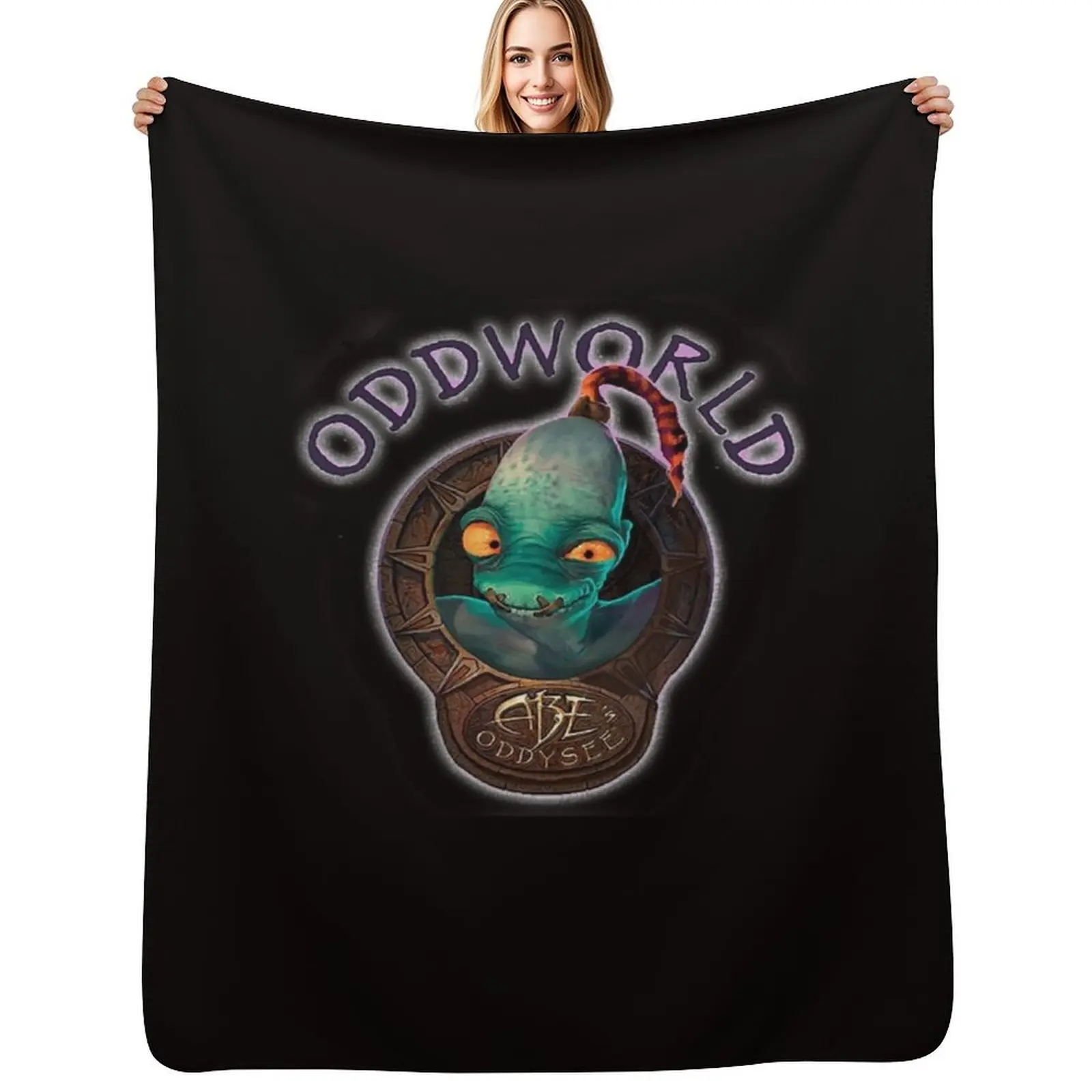 Abe's Oddworld Throw Blanket Foldable Soft Warm Blanket for Outdoor Use
Abe's Oddworld Throw Blanket Foldable Soft Warm Blanket for Outdoor Use
