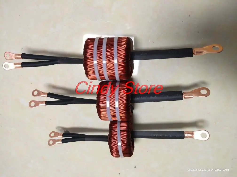1PC 45uh 25uh 100A-450A High-power ferrosilicon-aluminum inductor sine wave special inductance inverter inductor
1PC 45uh 25uh 100A-450A High-power ferrosilicon-aluminum inductor sine wave special inductance inverter inductor