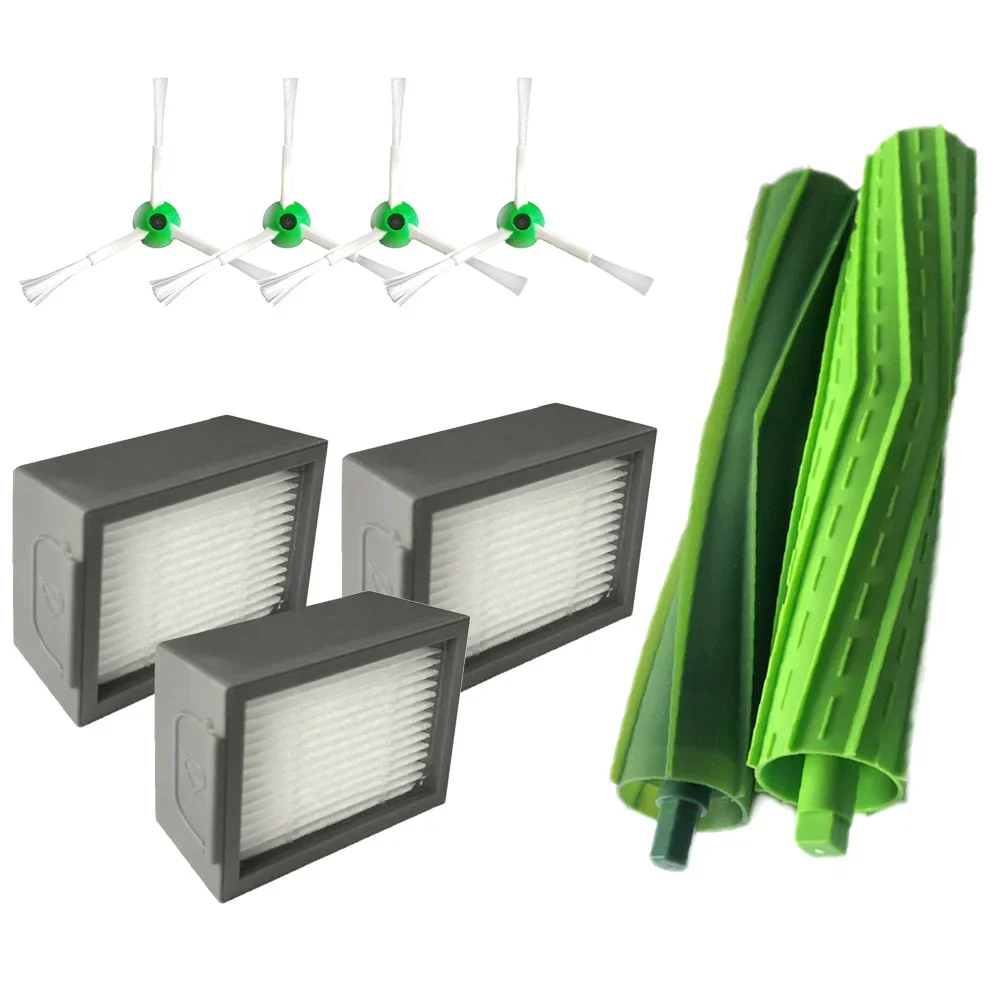 3*Hepa Filter + 4*Side Brush +2* Brush Roll for IRobot Roomba I7 E5 E6 I Series Robot Vacuum Cleaner Replacement Spare Parts
3*Hepa Filter + 4*Side Brush +2* Brush Roll for IRobot Roomba I7 E5 E6 I Series Robot Vacuum Cleaner Replacement Spare Parts