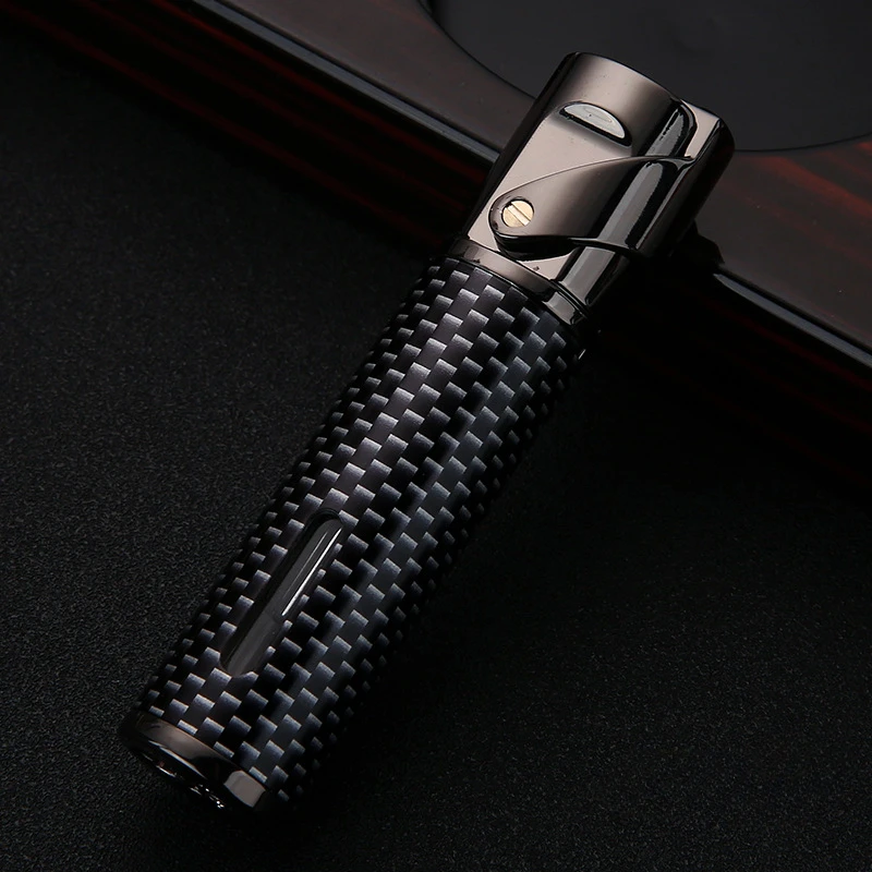 New Compact Butane Jet Lighter - Windproof Multi-Purpose Torch for Cigar/BBQ/Welding, Adjustable Flame Refillable Lighter
New Compact Butane Jet Lighter - Windproof Multi-Purpose Torch for Cigar/BBQ/Welding, Adjustable Flame Refillable Lighter