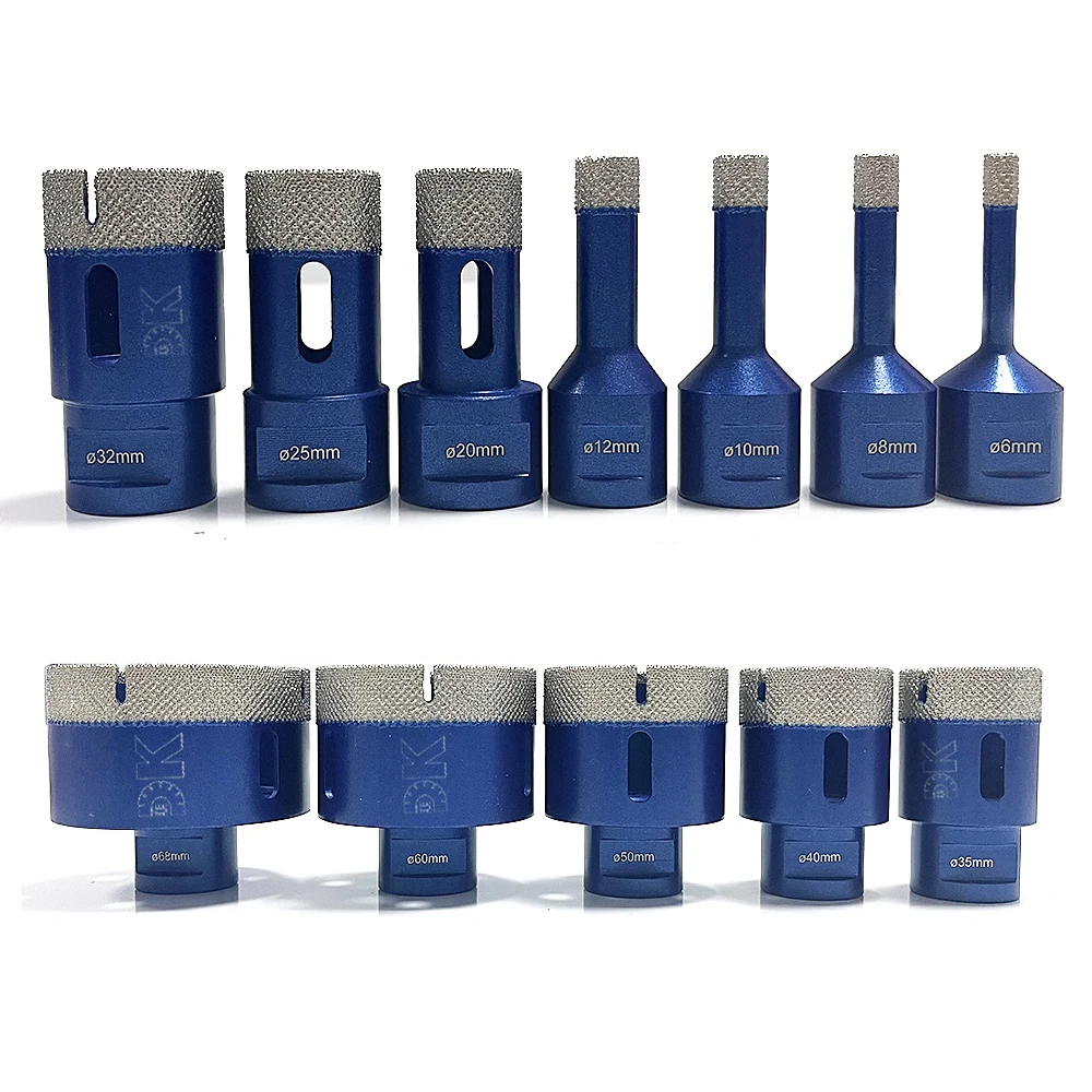 6-68mm M14 Thread Matrix Diamond Drill Bits Core Marble Saw Bit Hole Saws for Ceramic Tile
6-68mm M14 Thread Matrix Diamond Drill Bits Core Marble Saw Bit Hole Saws for Ceramic Tile