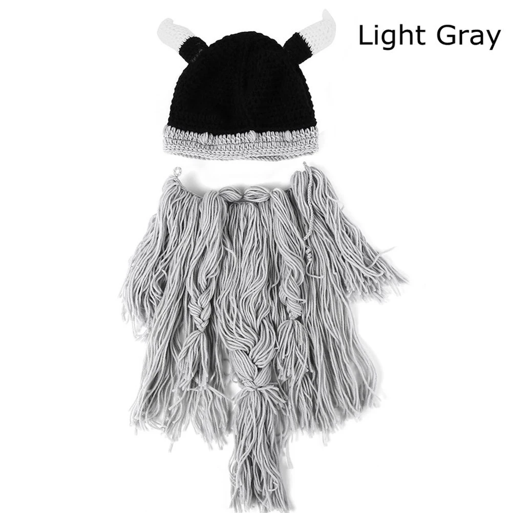 Viking Style Festival Hat Cartoon Full Beard Hat For Halloween Birthday Party Decoration Adults Costume (Light Gray)
Viking Style Festival Hat Cartoon Full Beard Hat For Halloween Birthday Party Decoration Adults Costume (Light Gray)