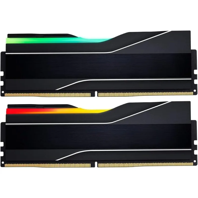 Trident Z5 Neo RGB Series (AMD Expo) DDR5 RAM 64GB (2x32GB) 6000MT/s CL30-40-40-96 1.40V Desktop Computer Memory UDIMM -
Trident Z5 Neo RGB Series (AMD Expo) DDR5 RAM 64GB (2x32GB) 6000MT/s CL30-40-40-96 1.40V Desktop Computer Memory UDIMM -