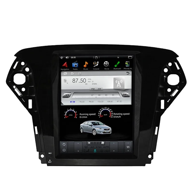 ZAIQU Top Fashion 10.4 Inch Android 7.1 GPS Navigation Auto Radio Car for FORD Mondeo 2007-2012 Car Play
ZAIQU Top Fashion 10.4 Inch Android 7.1 GPS Navigation Auto Radio Car for FORD Mondeo 2007-2012 Car Play