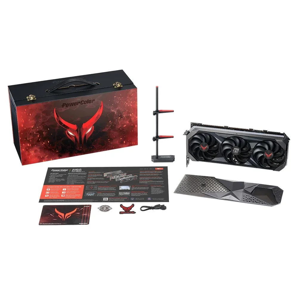 2025 Новая видеокарта POWERCOLOR Red Devil AMD Radeon RX 9070 XT 16 ГБ GDDR6 PCIe 5,0 RX 9070XT GPU RX9070 XT для игрового ПК, настольного компьютера
2025 Новая видеокарта POWERCOLOR Red Devil AMD Radeon RX 9070 XT 16 ГБ GDDR6 PCIe 5,0 RX 9070XT GPU RX9070 XT для игрового ПК, настольного компьютера