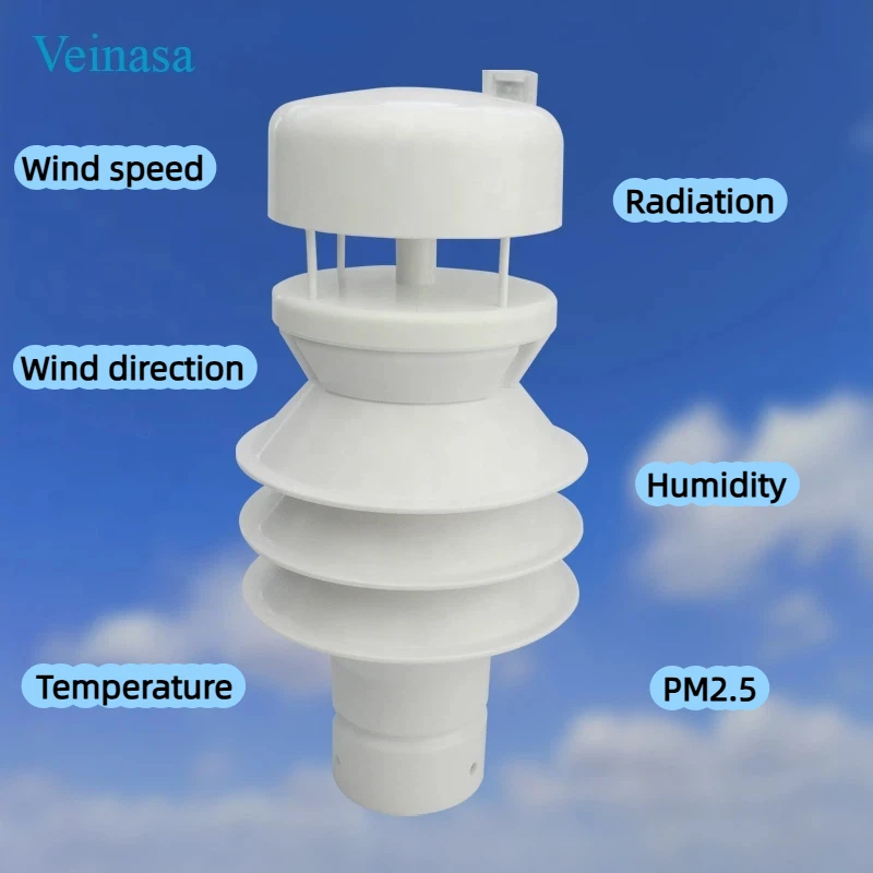 Veinasa-THPW-PM2.5 Professional Smart Automatic Weather Station PM Sensor Outdoor Agricultural Digital Anemometer
Veinasa-THPW-PM2.5 Professional Smart Automatic Weather Station PM Sensor Outdoor Agricultural Digital Anemometer