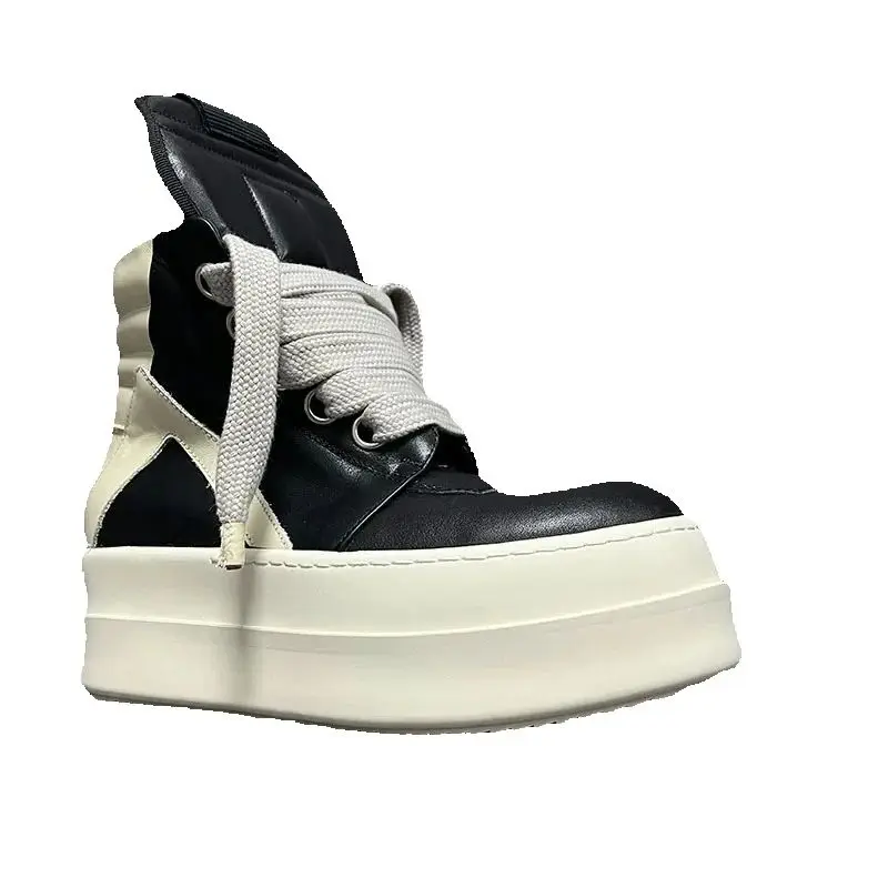 Owen Seak High Top Men Boots Women Platform Heels Sneakers Casual Leather Jumbo Lace Up Zip Luxury Designer Autumn Black Shoes
Owen Seak High Top Men Boots Women Platform Heels Sneakers Casual Leather Jumbo Lace Up Zip Luxury Designer Autumn Black Shoes