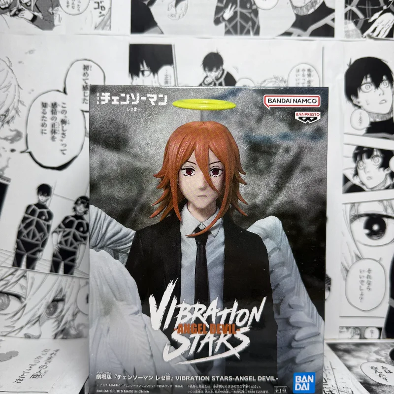 Оригинальная фигурка Bandai Banpresto Vibration Stars Chainsaw Man: Хаякава Аки, Ангел-Дьявол, версия Резе Аниме-фигурка, модель, игрушка, подарок
Оригинальная фигурка Bandai Banpresto Vibration Stars Chainsaw Man: Хаякава Аки, Ангел-Дьявол, версия Резе Аниме-фигурка, модель, игрушка, подарок