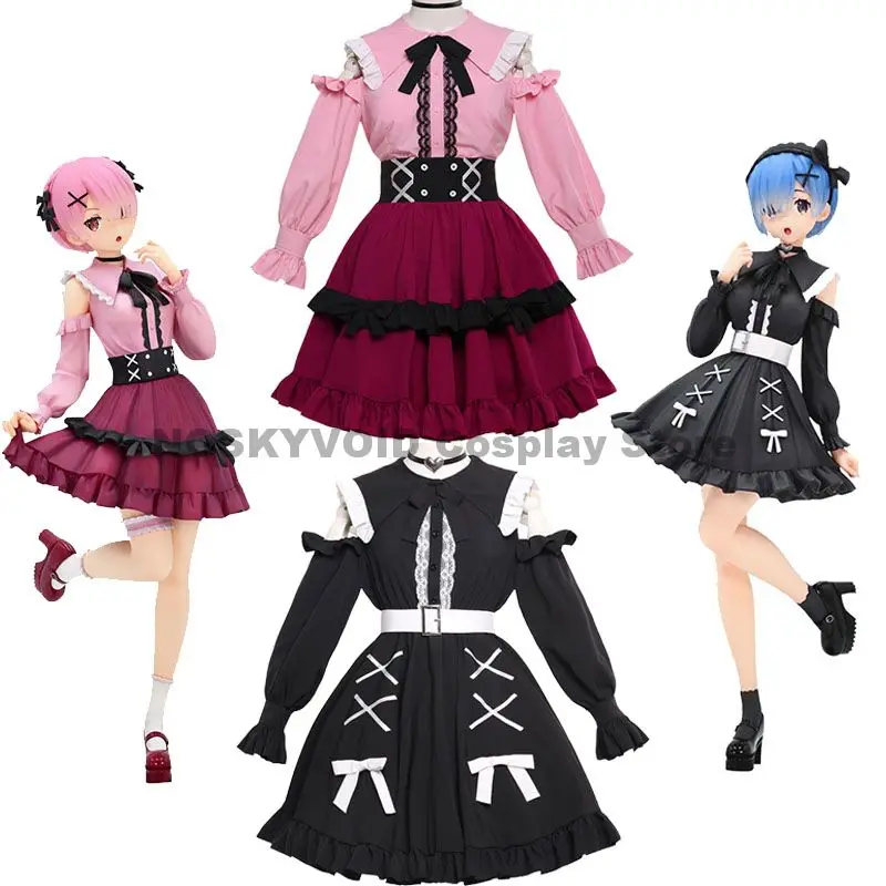 Re:zero Rem Cosplay Dresses Ram Cosplay Costume Re: Life A Different World From Zero Disarmed Mine Girl Cute Princess Dress Sets
Re:zero Rem Cosplay Dresses Ram Cosplay Costume Re: Life A Different World From Zero Disarmed Mine Girl Cute Princess Dress Sets