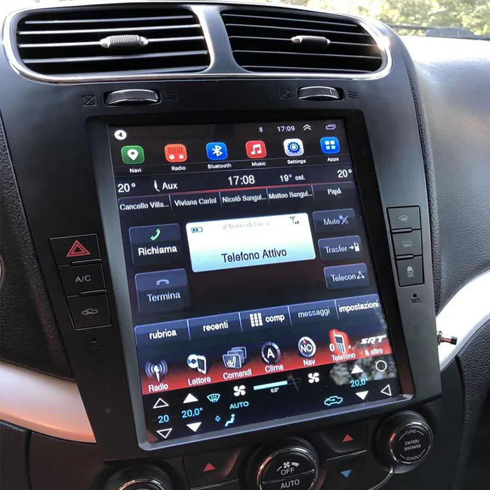 128G Tesla Screen For Dodge Journey Fiat Freement Android Car Multimedia Player Auto Radio With GPS Navication Head Unit Carplay
128G Tesla Screen For Dodge Journey Fiat Freement Android Car Multimedia Player Auto Radio With GPS Navication Head Unit Carplay