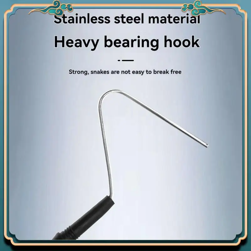 Latest 55 Inch Snake Professional Retractable Snake Hook, Snake Tongs Reptile Pickup Stick, Catcher Snake Pole Handling
Latest 55 Inch Snake Professional Retractable Snake Hook, Snake Tongs Reptile Pickup Stick, Catcher Snake Pole Handling