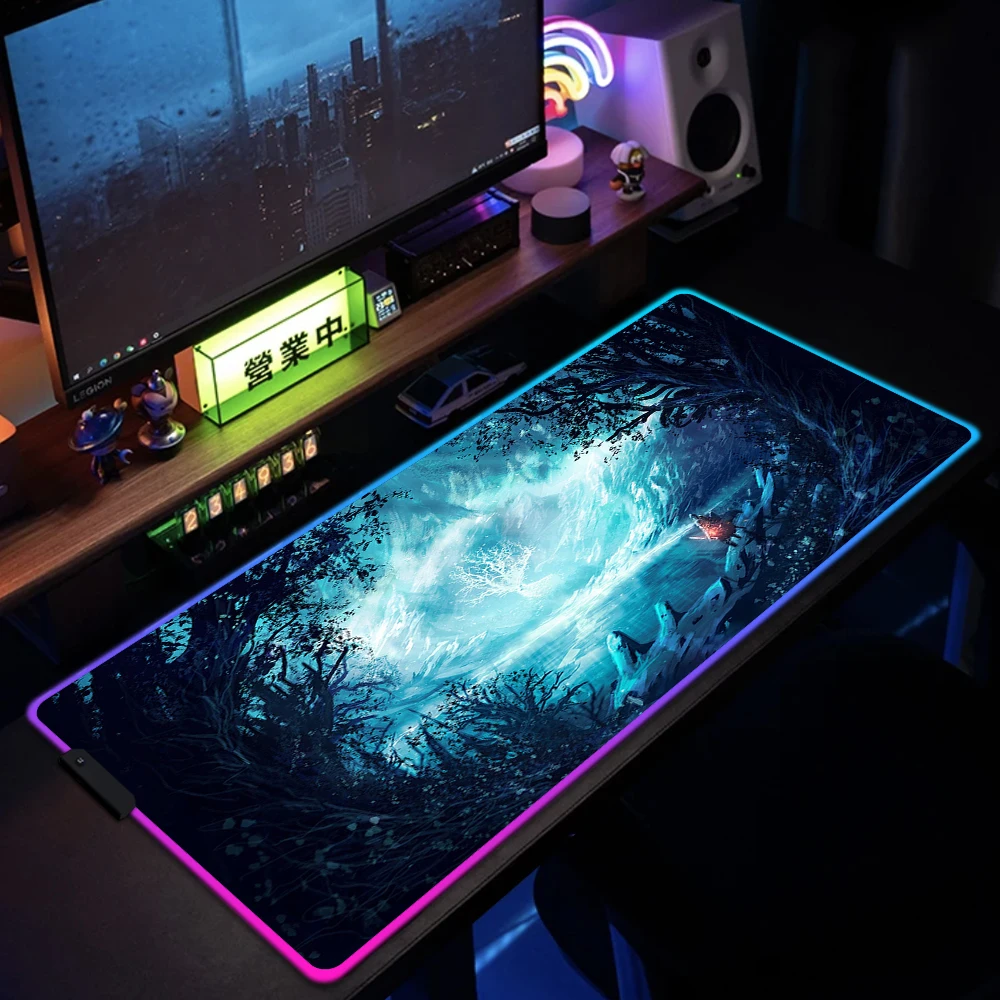 Colorful Luminous RGB Mouse Pad Game Dark Souls HD Print LED Gaming Mousepad 100x50cm Large Mouse Mat Pc Gamer Desk Mat XXL
Colorful Luminous RGB Mouse Pad Game Dark Souls HD Print LED Gaming Mousepad 100x50cm Large Mouse Mat Pc Gamer Desk Mat XXL